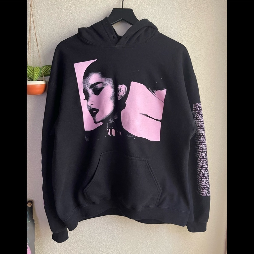 Ariana Grande Silhouette Sweetener Tour Hoodie